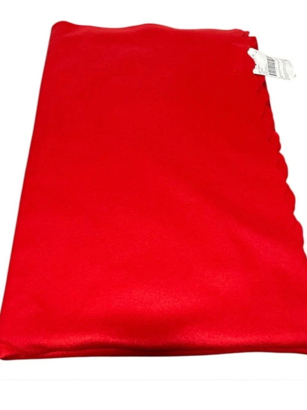 IKEA Thorgun Super-soft Red Scalloped Edge lightweight quality blanket